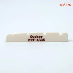 Guyker Bass Guitar Bone Nut Model NUT 57 S0a783c2f39b94bc8a8d014585e0dce15l 1
