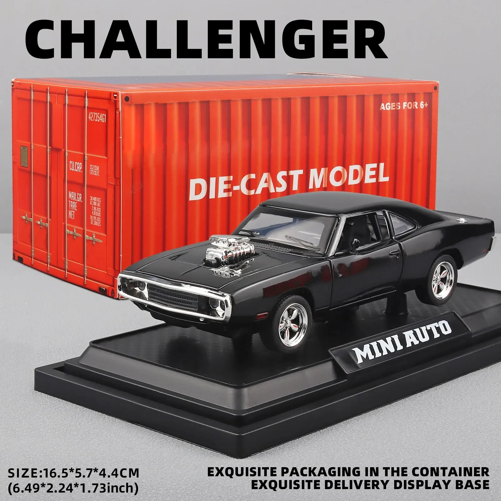 1970 Charger Diecast Model Car 1:32 Scale 7 1970 Charger Diecast Model Car 1:32 Scale - Image 7