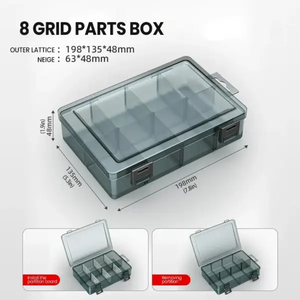 Multifunctional Parts Storage Tool Box - Image 2
