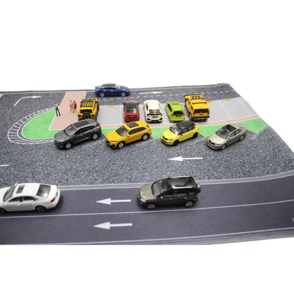 1:64 Scale Themed Toy Mats Set for Play - Image 4
