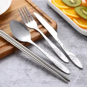 Stainless Steel Portable Tableware Set 7PCS 14 S0b0947d9e2e9414c8424534b03116b66u