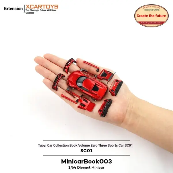 MiniCarBook 003 Alloy Car Set - 3 Diecast Models - Image 3