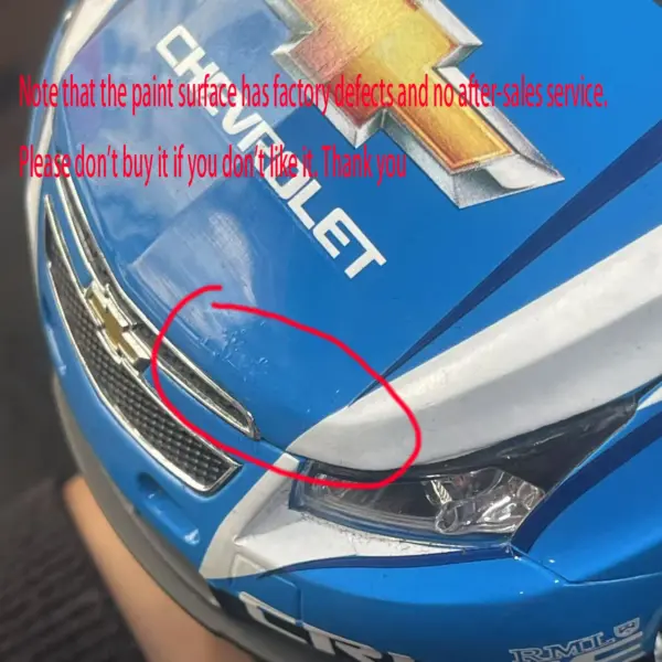 Slight Defect 1/18 Chevro Cruze WTCC Car Model - Image 7