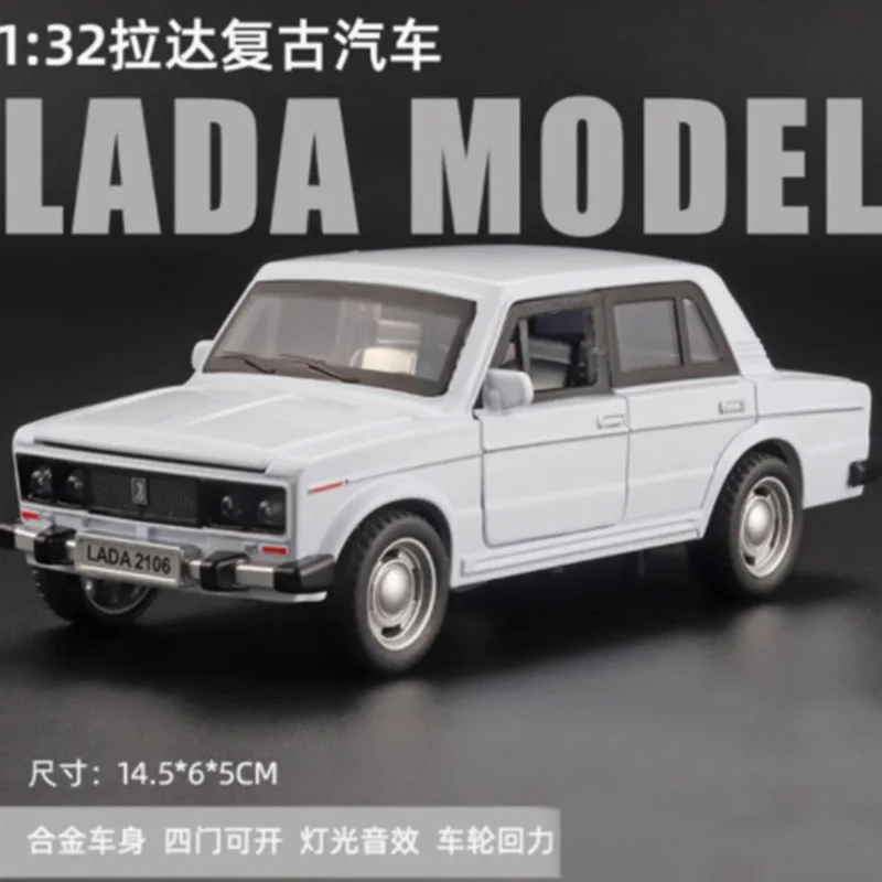 Diecast 1/32 Russian Lada 2106 Taxi Model 9 Diecast 1/32 Russian Lada 2106 Taxi Model - Image 9