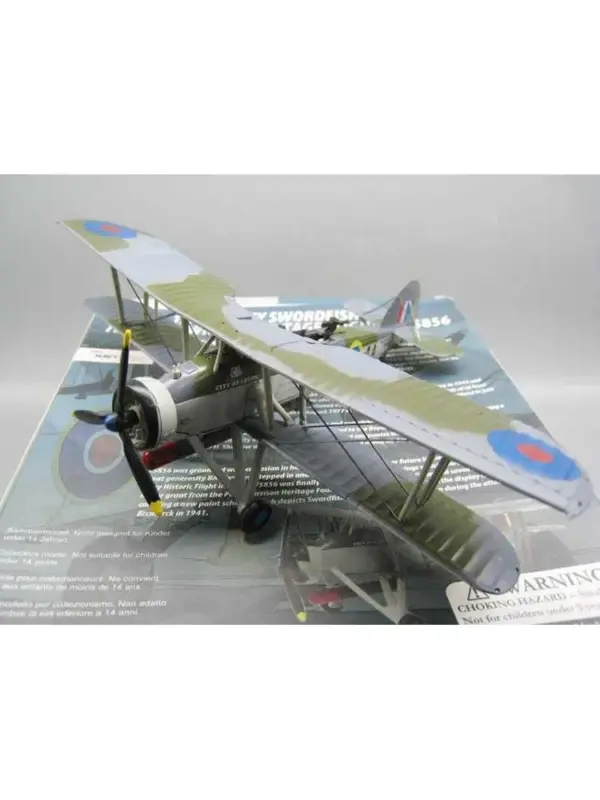 1/72 Scale Diecast Royal Airforce Swordfish Model - Image 7