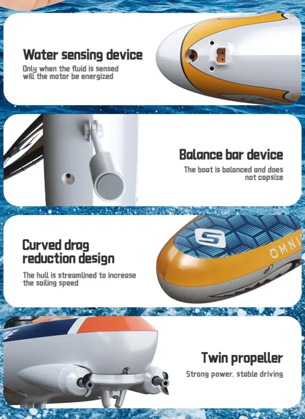 Remote Control Sailboat for Pool Play - Image 23