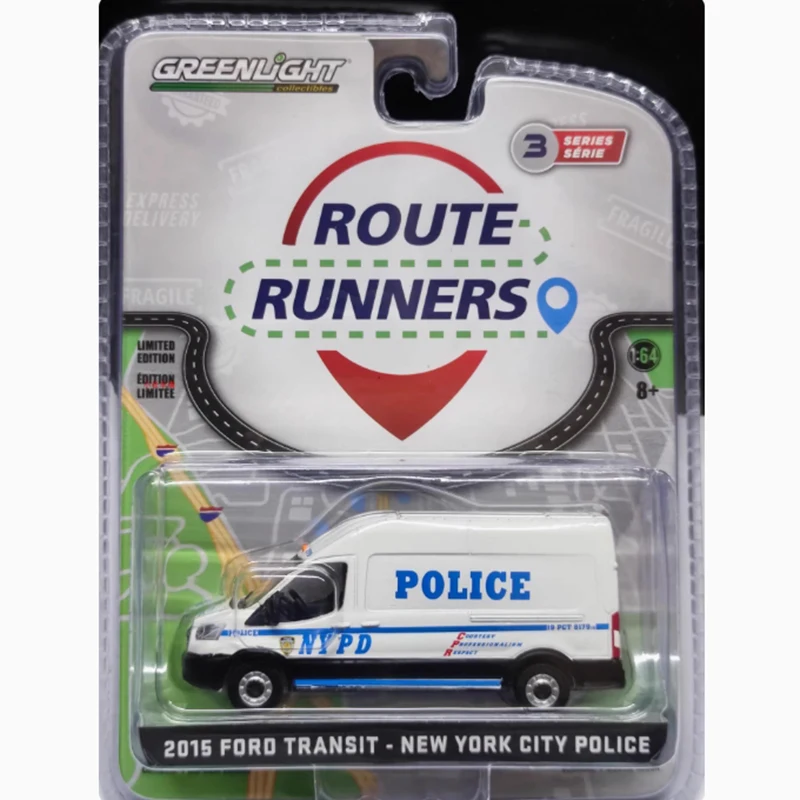 1/64 Ford Transit LWB Diecast Model Car 6 1/64 Ford Transit LWB Diecast Model Car - Image 6