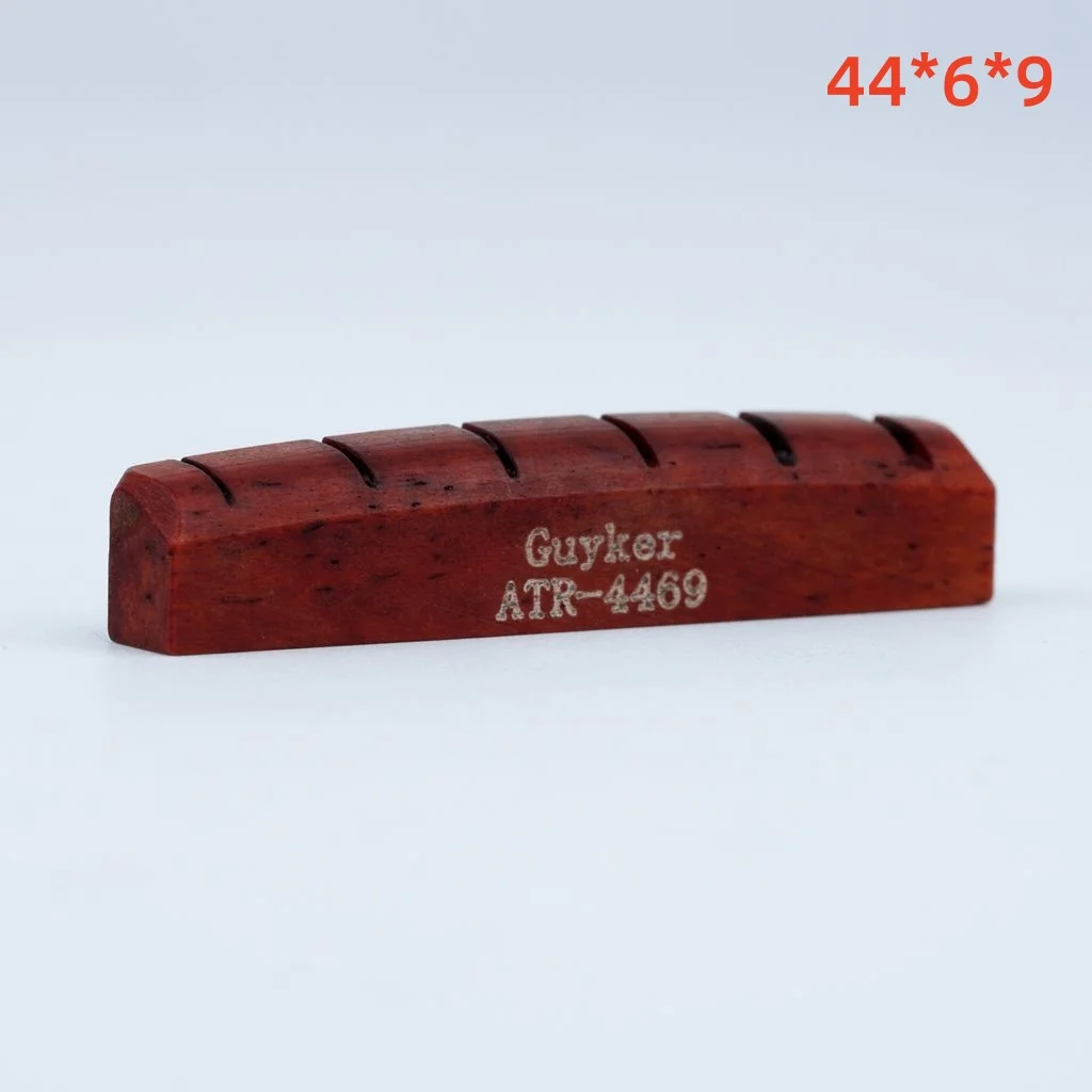 Guyker Acoustic Guitar Bone Nut ATR Red 3 Guyker Acoustic Guitar Bone Nut ATR Red - Image 3