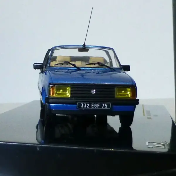 1:43 Scale Talbot Samba Cabriolet 1983 Alloy Car Model - Image 3