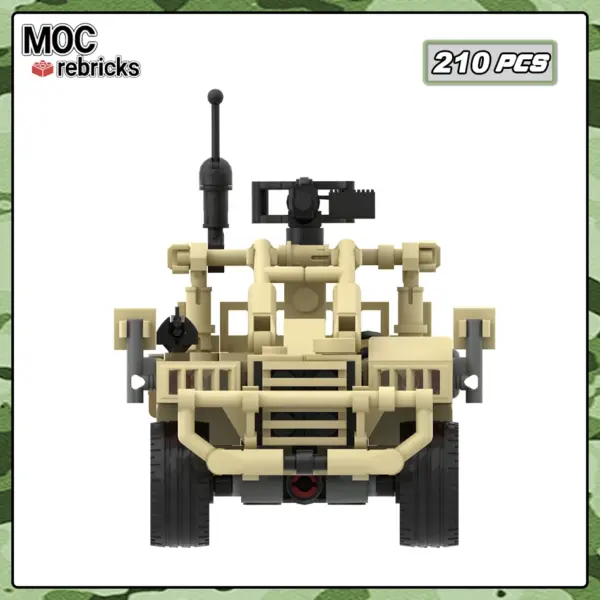 MOC Leopard Cat Assault Vehicle Building Kit - Image 5