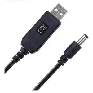 USB DC Power Cable 5V to 12V Adapter 11 S0cf695bb7eb340d18a540ee23bb34c1dq