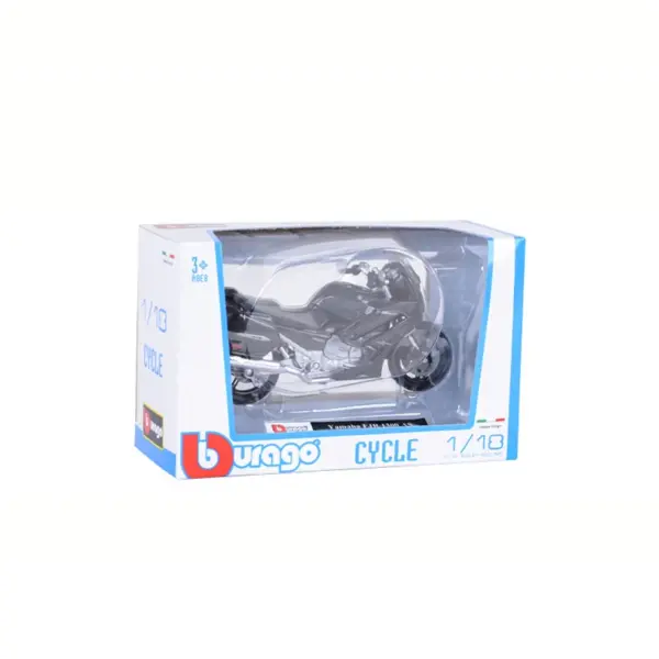 Bburago 1:18 Yamaha Fjr 1300 As Diecast Motorcycle Model - Image 6