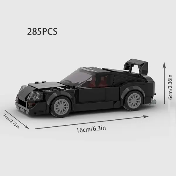 Stylized Building Block Toy Car - Image 30