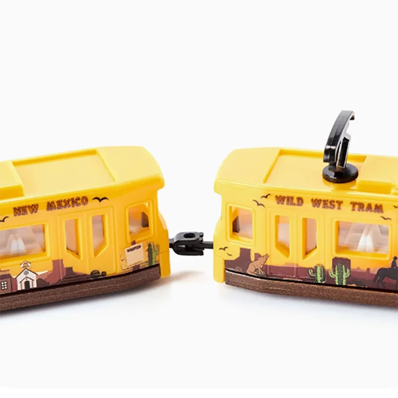 HYINUO 1615 Double Decker Tram Diecast Model 2 HYINUO 1615 Double Decker Tram Diecast Model - Image 2