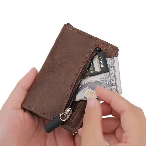 Airtag Wallet with RFID Blocking Card Holder - Image 3