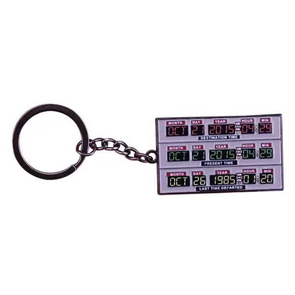 Time Circuits Keychain Back to the Future Replica - Image 7