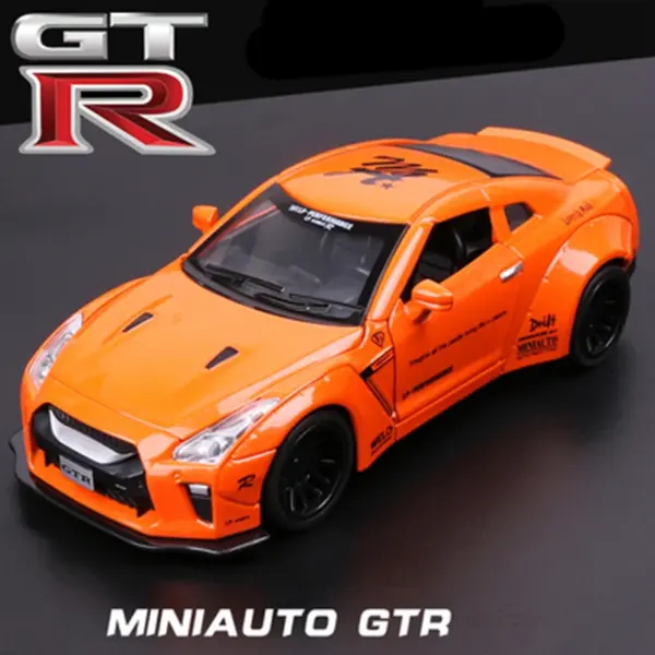 1:32 Skyline GT-R R35 Diecast Car Model - Image 9