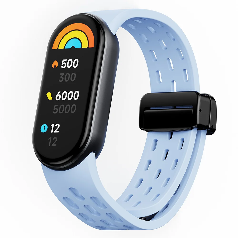 Silicone Replacement Strap for Xiaomi Mi Band 8/9 8 Silicone Replacement Strap for Xiaomi Mi Band 8/9 - Image 8