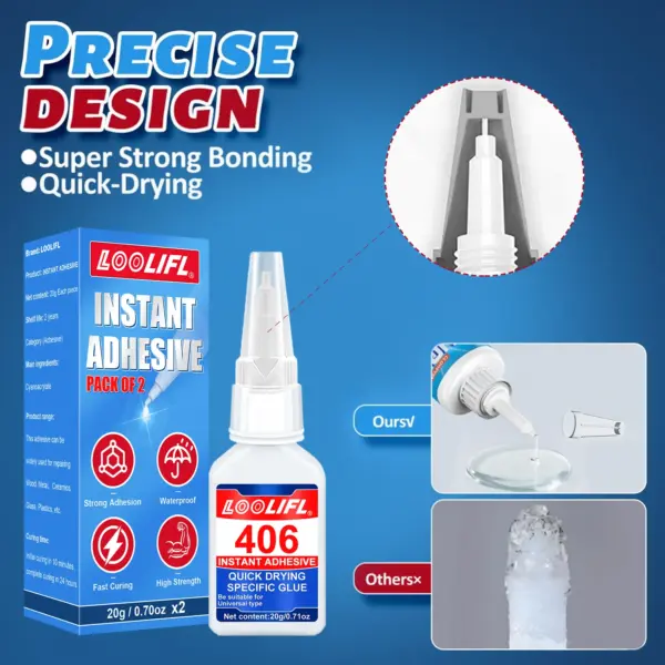 20ml Super Strong Fast-Drying Repair Glue - Image 2