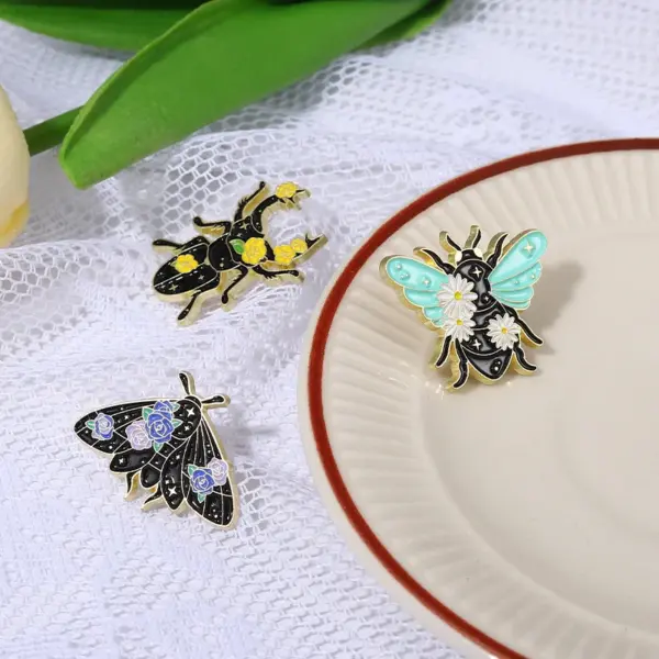 Cute Butterfly Enamel Pin for Accessories - Image 6