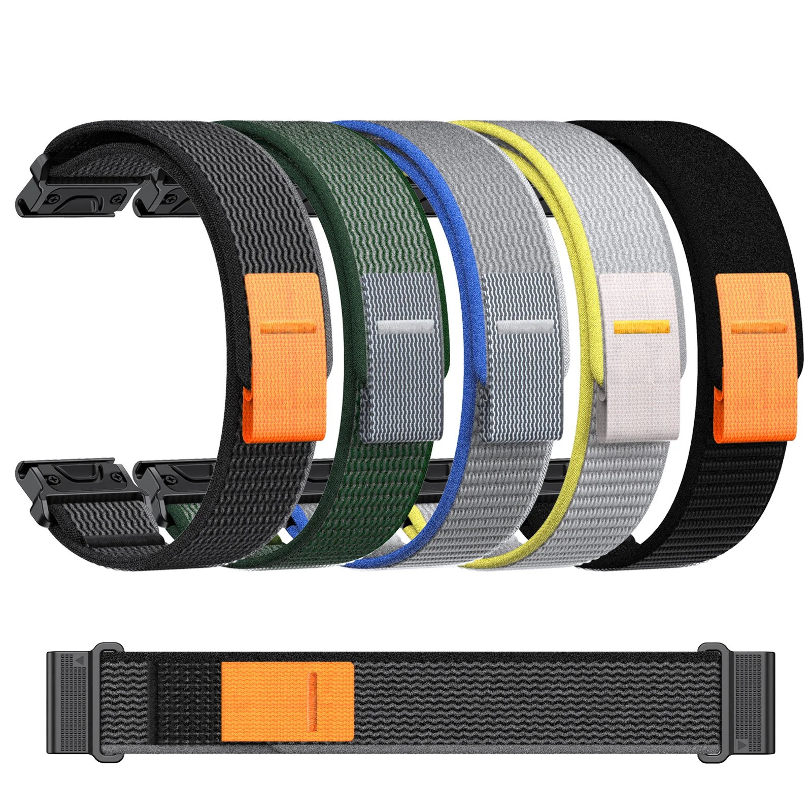 Garmin Fenix & Descent Nylon Watch Strap 5 Garmin Fenix & Descent Nylon Watch Strap - Image 5