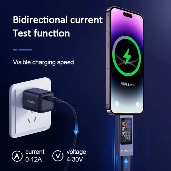 Multi-function Digital Display Power Meter 12A - Image 6