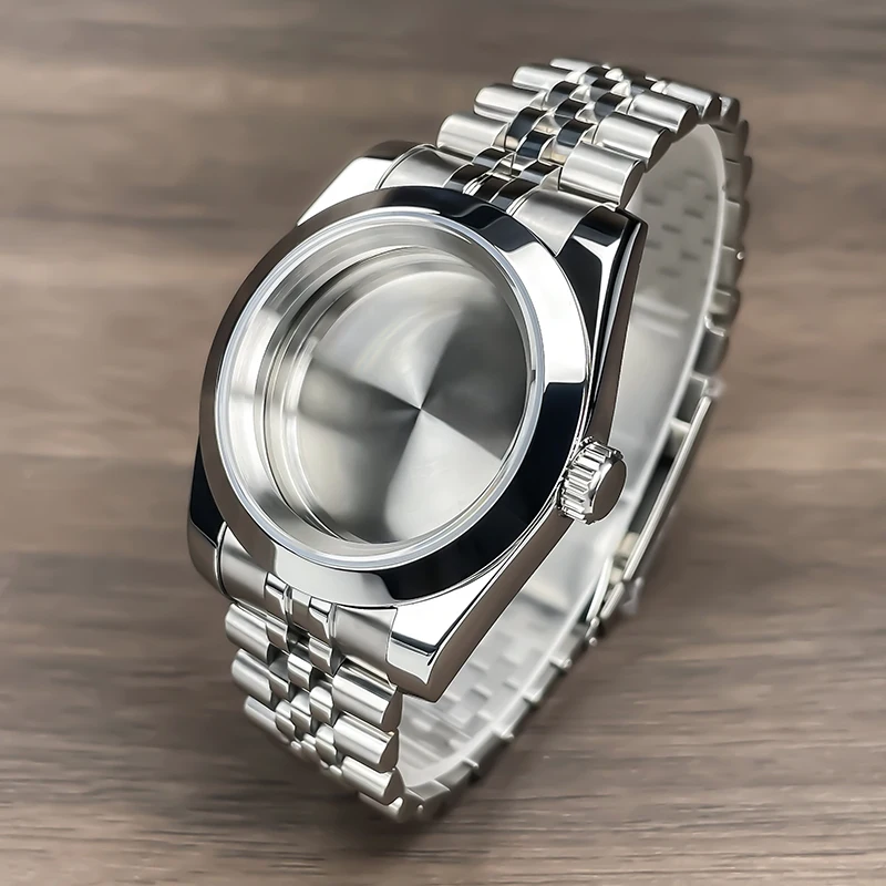 39mm Stainless Steel Watch Case for NH35 NH36 14 39mm Stainless Steel Watch Case for NH35 NH36 - Image 14