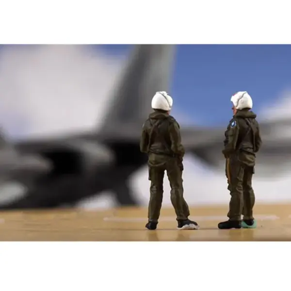 1/72 Scale American Fighter Pilot Action Figures Set - Image 6