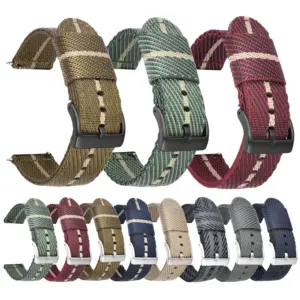 24mm Nylon Watch Band for TicWatch Pro 5 16 S0efcaf371c7342e8ab9de03553dc75505