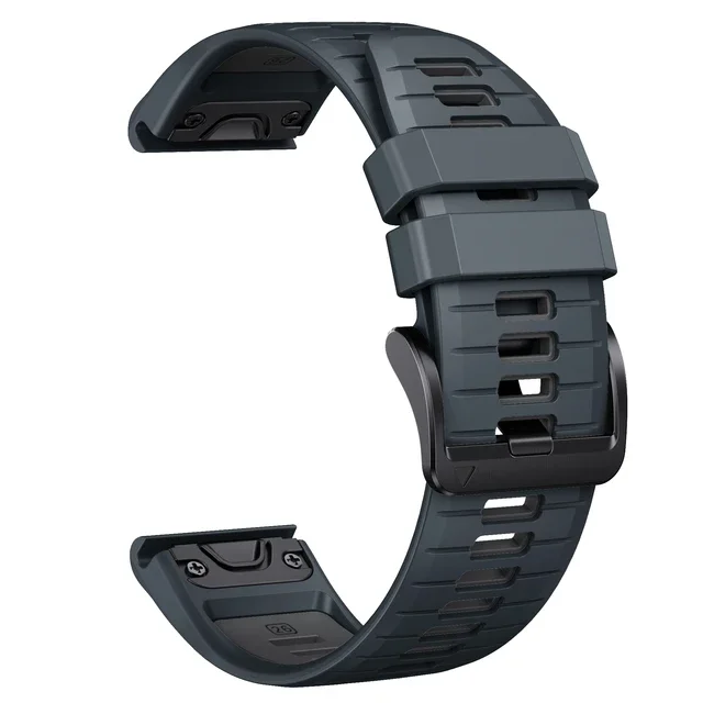 Two Tone Silicone Strap for Garmin Watches 11 Two Tone Silicone Strap for Garmin Watches - Image 11