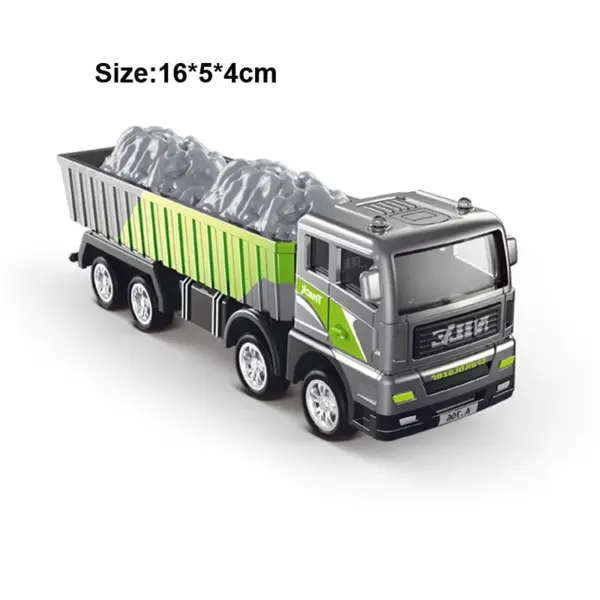 Diecast Construction Crane and Digger Model Set - Image 17