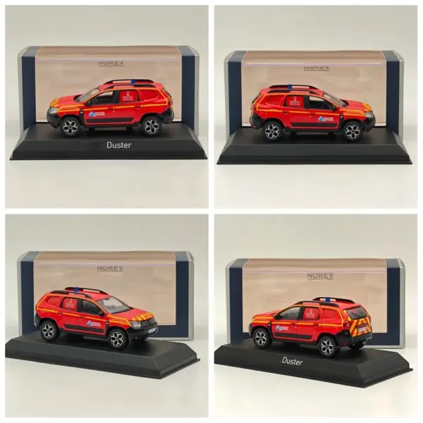 1/43 Duster Diecast Emergency Vehicle Model - Image 10