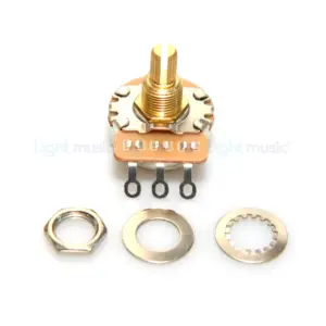 Guitar Potentiometer Short Shaft 250K/500K Option 7 S0fa3d516a4d645f09ae875d78c55b93bA