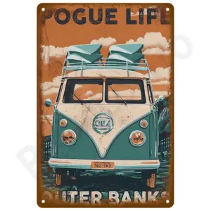 Retro Metal Wall Art Sign 20 x 30cm 38 S0fbed7a1be494867a9979e96404f8a2f6