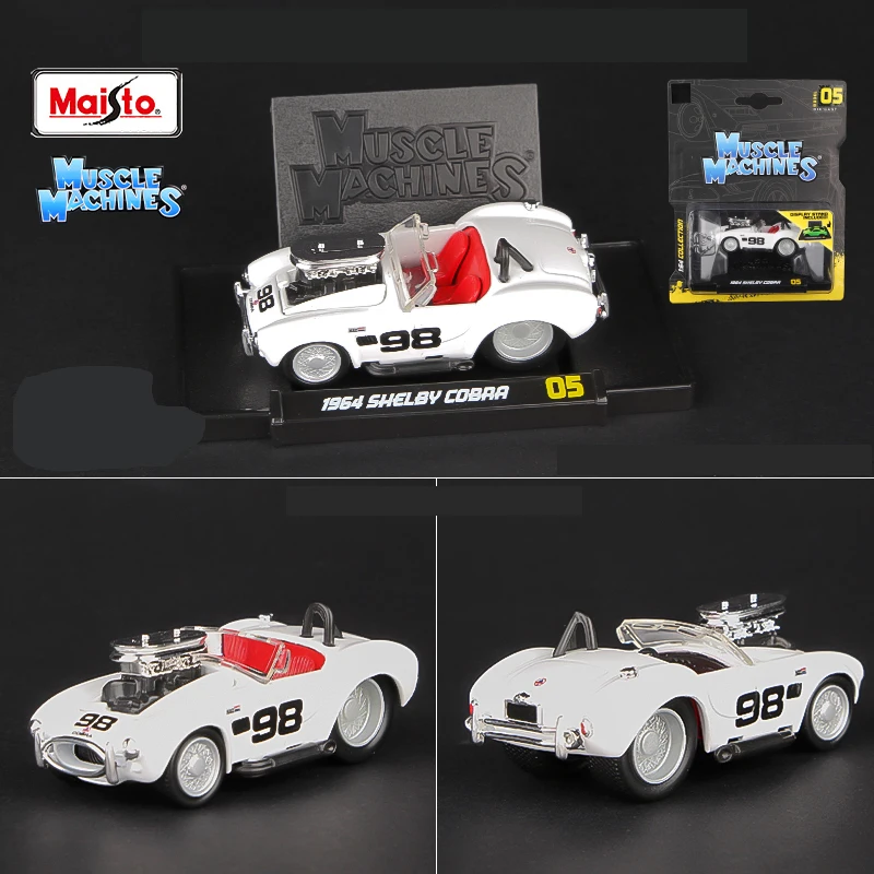 Maisto 1/64 Scale Muscle Car Collection Set 14 Maisto 1/64 Scale Muscle Car Collection Set - Image 14