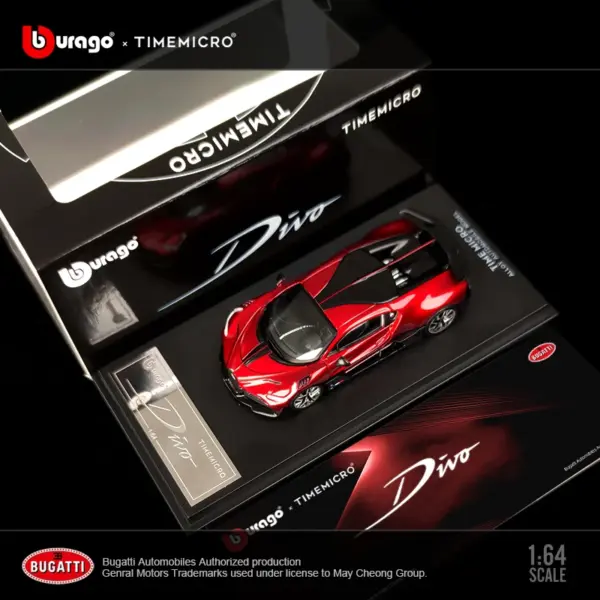TIME MICRO 1:64 Bugatti DIVO Diecast Model - Image 5