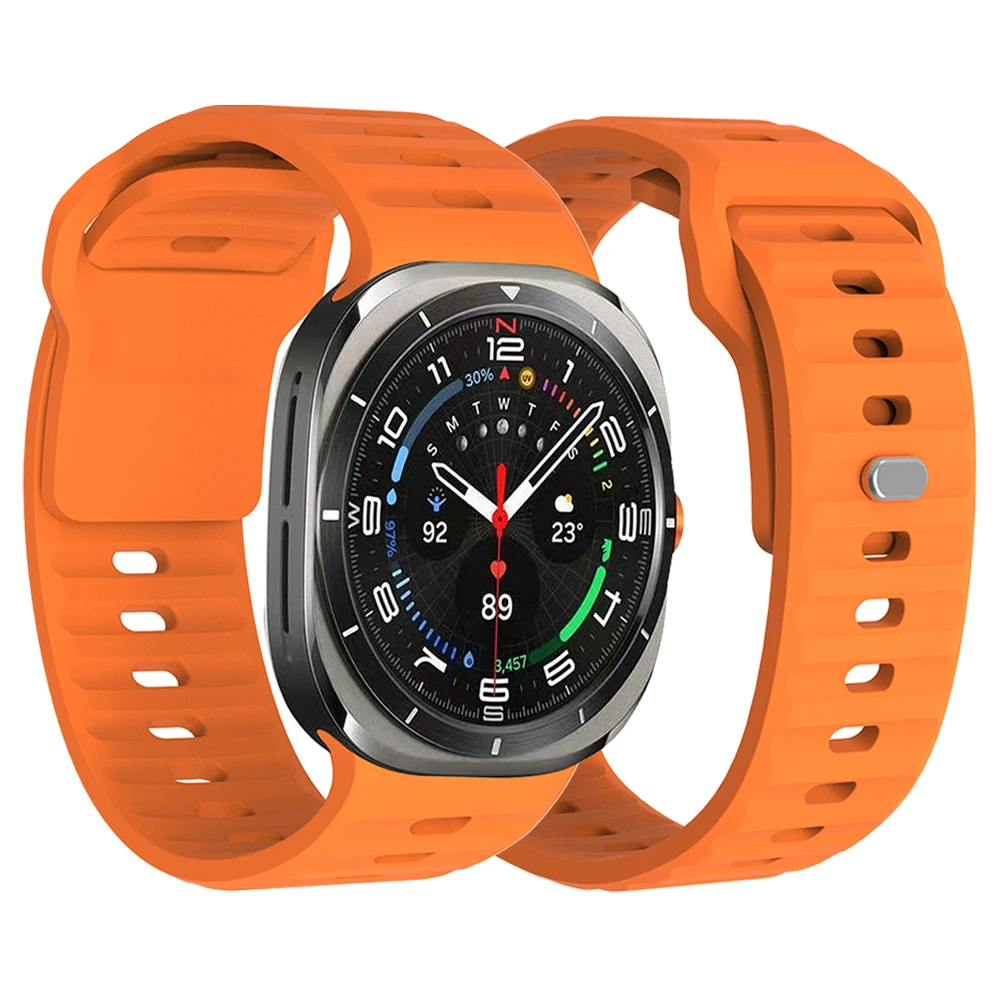 Soft Silicone Strap for Samsung Galaxy Watch Ultra 2 Soft Silicone Strap for Samsung Galaxy Watch Ultra - Image 2