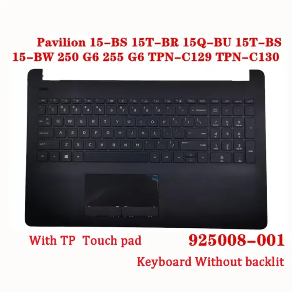 HP Laptop Top Case With Touchpad AP204000E00 - Image 7