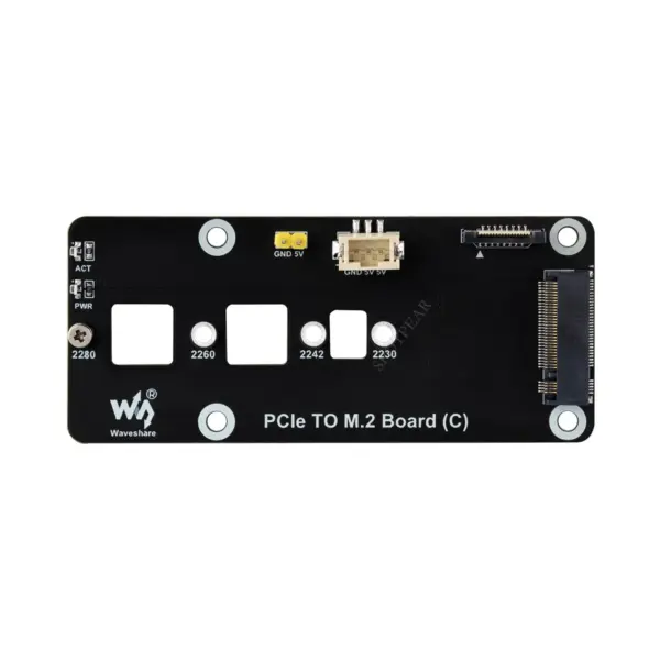 PCIe to M.2 NVMe SSD Adapter for Raspberry Pi 5 - Image 3