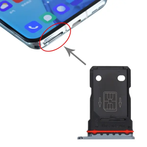 OnePlus 9 Pro / 9R Dual SIM Card Tray - Image 6
