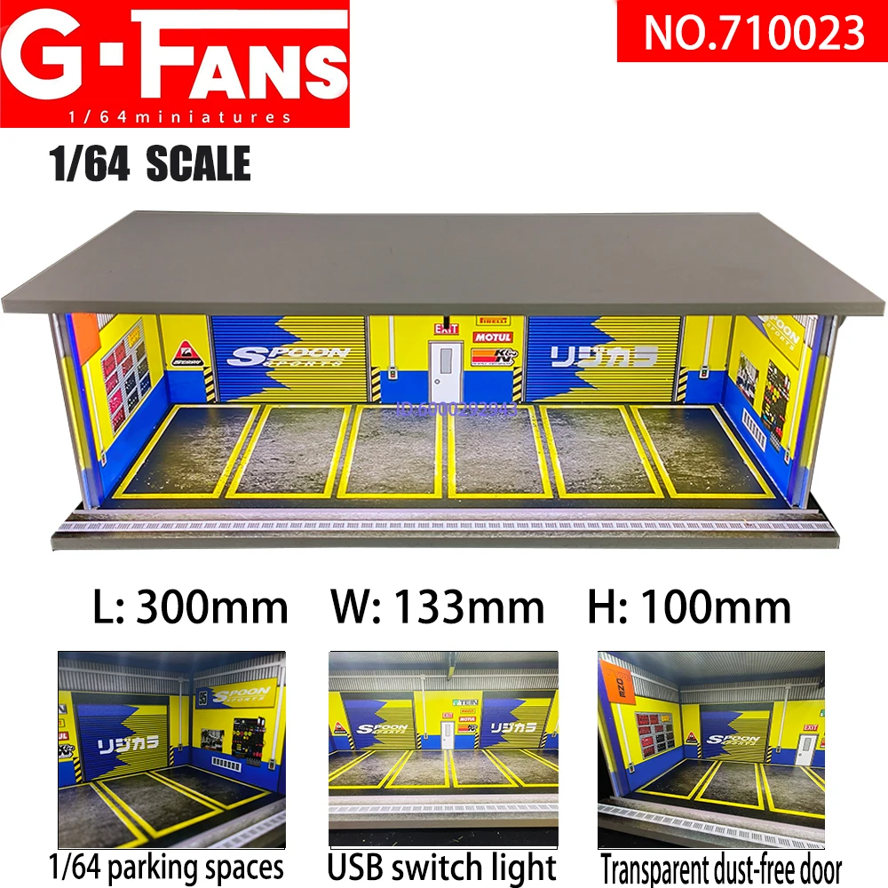 1/64 Scale Car Garage Diorama Model 18 1/64 Scale Car Garage Diorama Model - Image 18