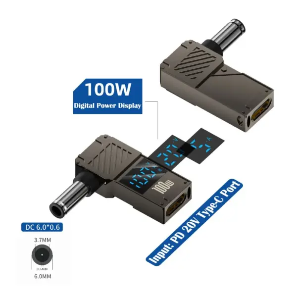 USB-C to DC Converter 100W with Display - Image 20