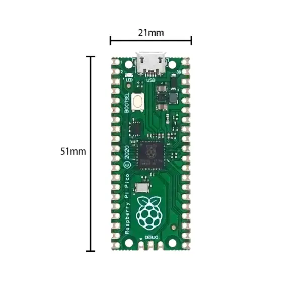 Raspberry Pi Pico Board RP2040 Dual-Core Module - Image 4