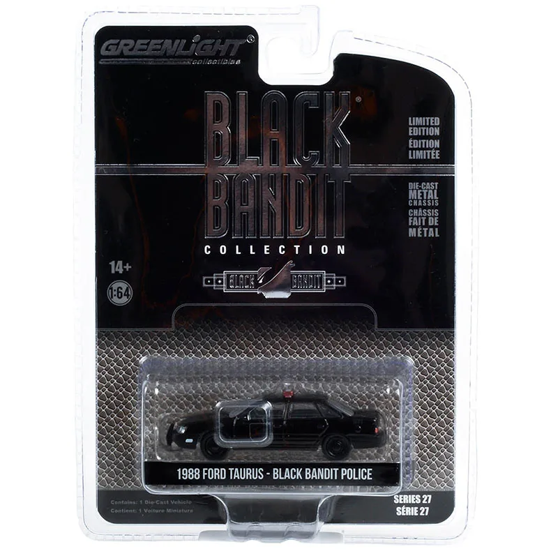 Diecast 1/64 1988 Ford Taurus Police Model 4 Diecast 1/64 1988 Ford Taurus Police Model - Image 4