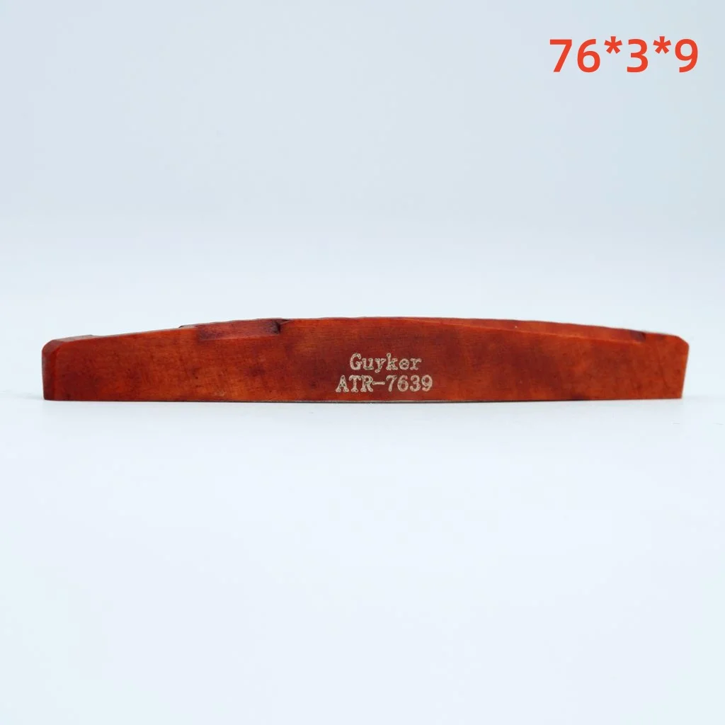 Guyker Acoustic Guitar Bone Nut ATR Red 8 Guyker Acoustic Guitar Bone Nut ATR Red - Image 8