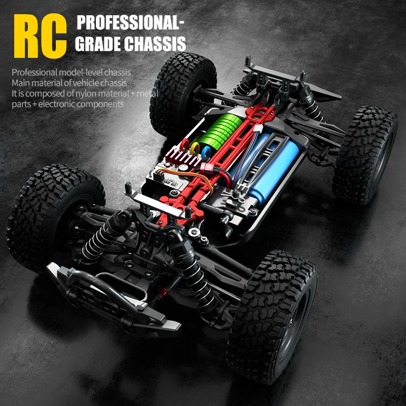 16103PRO 2.4GHz Brushless RC Car 70KM/H 3 16103PRO 2.4GHz Brushless RC Car 70KM/H - Image 3