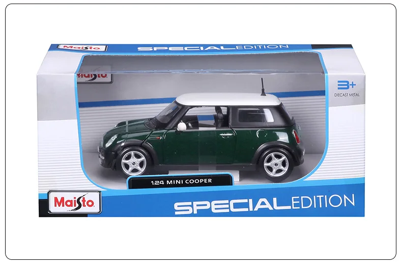 Maisto 1:24 Mini Cooper Vintage Diecast Model 15 Maisto 1:24 Mini Cooper Vintage Diecast Model - Image 15
