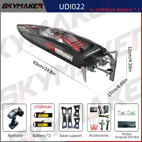 UDiRC UDI022 High-Speed Remote Control Boat - Image 9