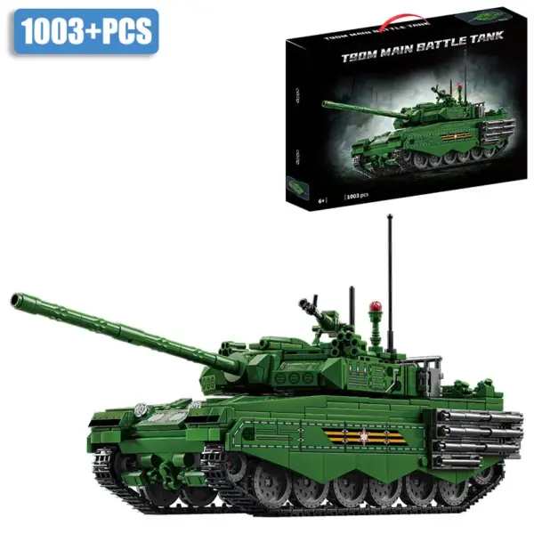 Military WW2 Leopard 2A7 Tank Building Blocks Set - Image 13