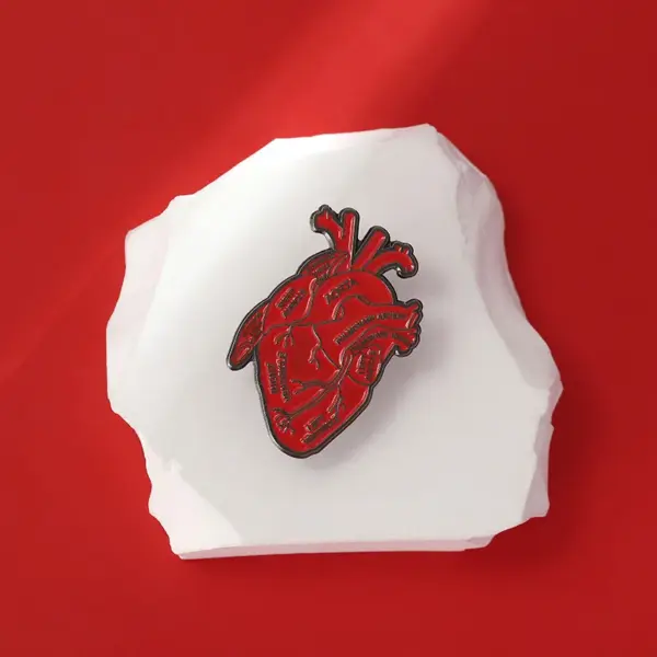 Heart Liver Lung Brain Enamel Pins for Medical Enthusiasts - Image 5